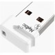 Флеш диск Netac U116 16Gb <NT03U116N-016G-30WH>, USB3.0, миниатюрная пластиковая белая