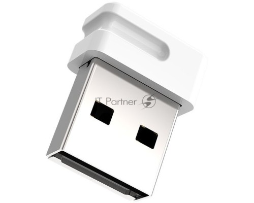 Флеш диск Netac U116 16Gb <NT03U116N-016G-30WH>, USB3.0, миниатюрная пластиковая белая