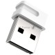 Флеш диск Netac U116 16Gb <NT03U116N-016G-30WH>, USB3.0, миниатюрная пластиковая белая