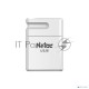 Флеш диск Netac U116 64Gb <NT03U116N-064G-30WH>, USB3.0, миниатюрная пластиковая белая
