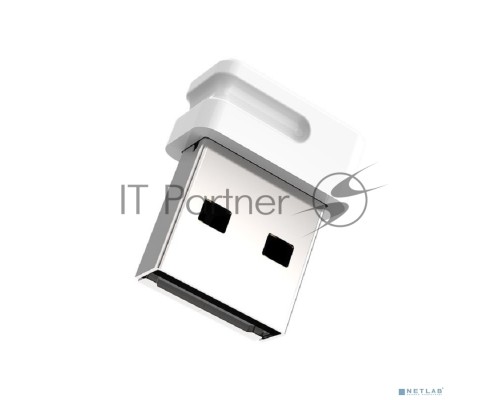 Флеш диск Netac U116 64Gb <NT03U116N-064G-30WH>, USB3.0, миниатюрная пластиковая белая
