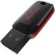 Флеш диск Netac U197 8Gb <NT03U197N-008G-20BK>, USB2.0, пластиковая, черная