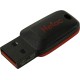 Флеш диск Netac U197 8Gb <NT03U197N-008G-20BK>, USB2.0, пластиковая, черная