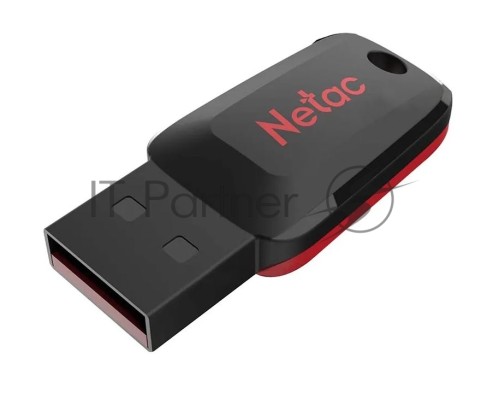 Флеш диск Netac U197 8Gb <NT03U197N-008G-20BK>, USB2.0, пластиковая, черная