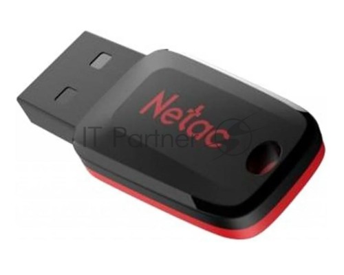 Флеш диск Netac U197 8Gb <NT03U197N-008G-20BK>, USB2.0, пластиковая, черная