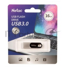 Флеш диск Netac U278 16Gb <NT03U278N-016G-30PN>, USB3.0, металлическая матовая