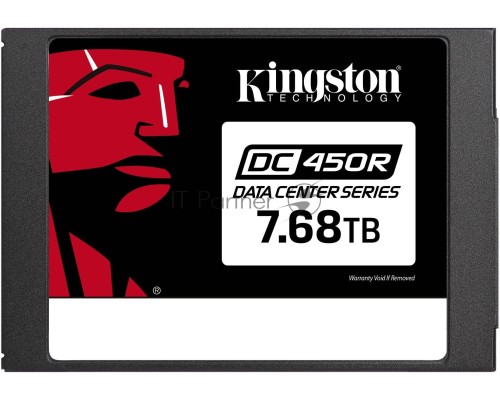 Твердотельный накопитель Kingston 7680GB DC450R 2.5 SATA 3 R/W 560/504MB/s IOPs 99 000/19 000, (0,3 DWPD/5 лет)