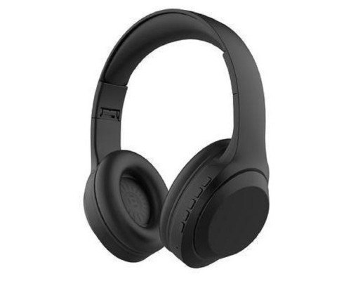 [Наушники] Perfeo BT наушники полноразмерные с микрофоном CLEF черные MP3 плеер, FM, AUX [PF_C3184]