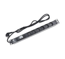 CABEUS PDU-6P-B-2EU БЛОК ЕВРОРОЗЕТОК ДЛЯ 19