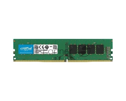 Память оперативная Crucial 4GB DDR4 2666 MT/s (PC4-21300) CL19 SR x16 Unbuffered DIMM 288pin