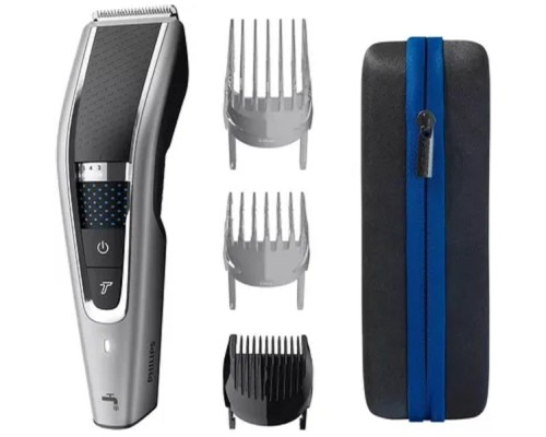 [Электробритва] Машинка для стрижки Philips HC5650/15 серебристый (насадок в компл:3шт)