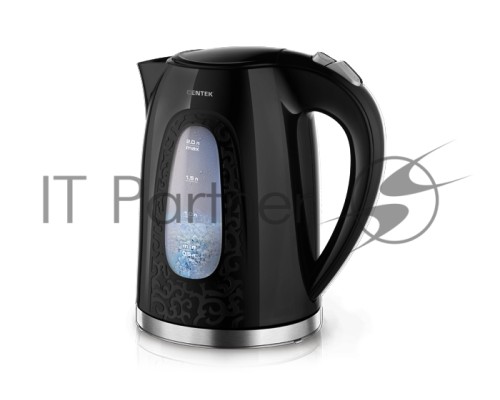 Чайник электрический Centek CT-0041, черн 2л