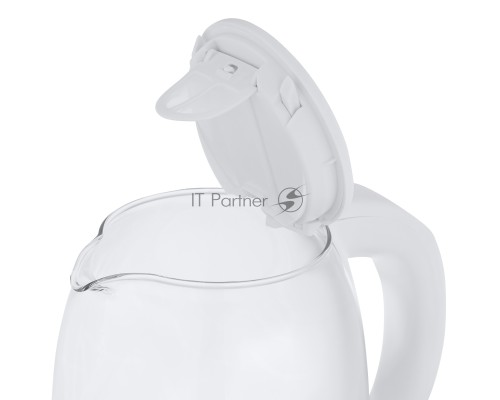 Чайник электрический Starwind SKG4215 1.7л. 2200Вт белый (корпус: стекло)
