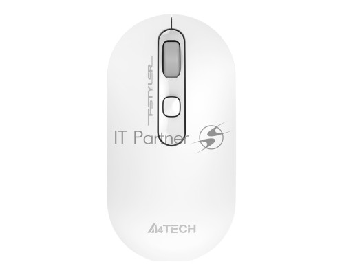 Мышь беспроводная A4Tech Fstyler FG20 белый, 2000 dpi, радиоканал, USB, кнопки - 4