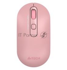 Мышь беспроводная A4Tech Fstyler FG20 розовый, 2000 dpi, радиоканал, USB, кнопки - 4