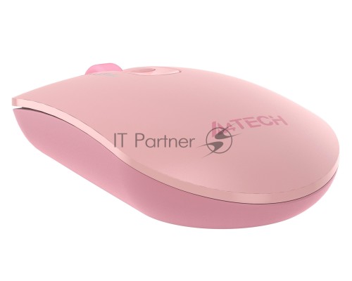 Мышь беспроводная A4Tech Fstyler FG20 розовый, 2000 dpi, радиоканал, USB, кнопки - 4