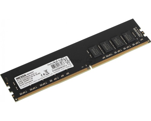Оперативная память AMD 32GB DDR4 2666 DIMM R7 Performance Series Black R7432G2606U2S-U Non-ECC, CL19, 1.2V, RTL