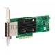 Адаптер SAS 9500-16e SGL (05-50075-00) PCIe Gen4 x8 LP, Tri-Mode SAS/SATA/NVMe 12G HBA, 16port(4*ext SFF8644), 3816 IOC