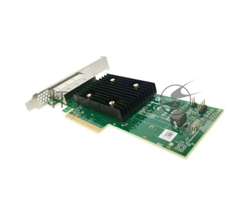 Адаптер SAS 9500-16e SGL (05-50075-00) PCIe Gen4 x8 LP, Tri-Mode SAS/SATA/NVMe 12G HBA, 16port(4*ext SFF8644), 3816 IOC