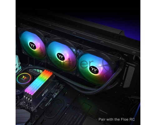 Оперативная память 16GB Thermaltake DDR4 4000 DIMM TOUGHRAM RC Black Gaming Memory RA24D408GX2-4000C19A Non-ECC, CL18, 1.35V, Heat Shield, XMP 2.0, For Floe RC 240\360 , Kit (2x8GB), RTL Оперативная память 16GB Thermaltake DDR4 4000 DIMM TOUGHRAM RC Black Gaming Memory RA24D408GX2-4000C19A Non-ECC, CL18, 1.35V, Heat Shield, XMP 2.0, For Floe RC 240\360 , Kit (2x8GB), RTL