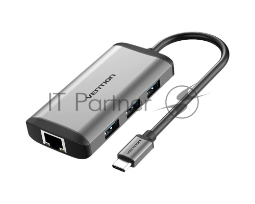 Мультифункциональный хаб Vention USB Type C 6 в 1 (CNCHB)