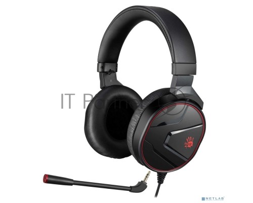 Наушники с микрофоном A4 Bloody G600i черный 1.3м мониторные USB оголовье (G600I)