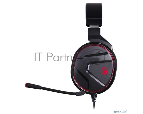 Наушники с микрофоном A4 Bloody G600i черный 1.3м мониторные USB оголовье (G600I)
