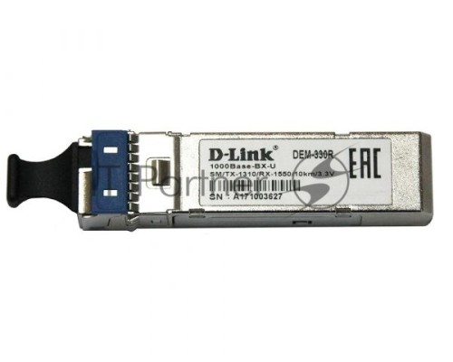 Трансивер D-Link 330R/3KM/A1A Симплексный SC (DEM-330R/3KM)
