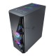Компьютерный корпус Formula CL-3303B RGB черный без БП ATX 6x120mm 2xUSB2.0 1xUSB3.0 audio bott PSU