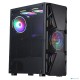 Компьютерный корпус Formula CL-3303B RGB черный без БП ATX 6x120mm 2xUSB2.0 1xUSB3.0 audio bott PSU