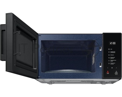 Микроволновая печь Samsung MS23T5018AK/BW черный, 23 л, 800 Вт, переключатели - сенсор