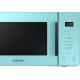 Микроволновая печь Samsung MG23T5018AN/BW голубой, 23 л, 800 Вт, переключатели - сенсор