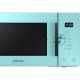 Микроволновая печь Samsung MG23T5018AN/BW голубой, 23 л, 800 Вт, переключатели - сенсор