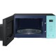Микроволновая печь Samsung MG23T5018AN/BW голубой, 23 л, 800 Вт, переключатели - сенсор