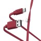 Кабель Hama 00187230 USB Type-C USB A(m) 1м красный