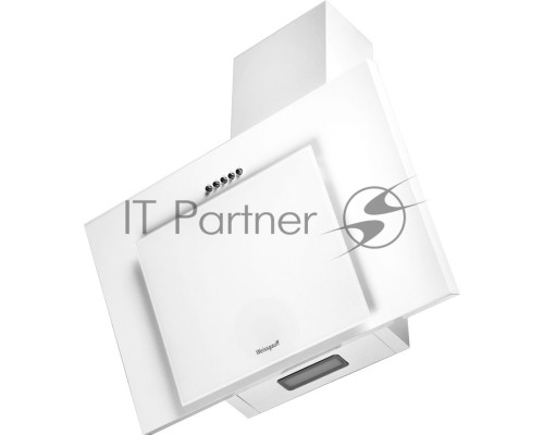 Вытяжка Weissgauff наклонная, 600 х 333 х 432 мм, 600 м3/ч, 58 дБ, белый цвет