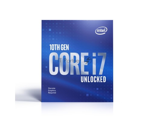 Процессор Intel Original Core i7 10700KF Soc-1200 (BX8070110700KF S RH74) (3.8GHz) Box w/o cooler