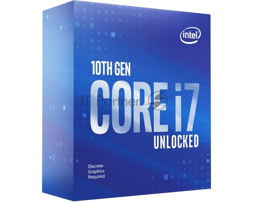 Процессор Intel Original Core i7 10700KF Soc-1200 (BX8070110700KF S RH74) (3.8GHz) Box w/o cooler