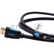 Кабель Vention HDMI High speed v2.0 with Ethernet 19M/19M - 3м VAA-M01-B300