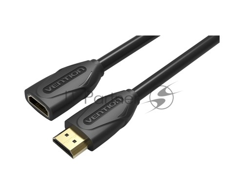 Кабель-удлинитель Vention HDMI High speed v1.4 with Ethernet 19F/19M - 5м Black Edition VAA-B06-B500