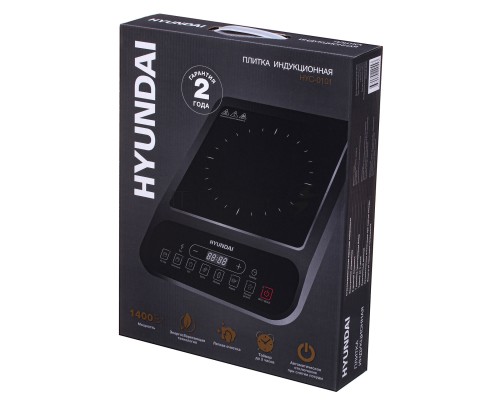Электрическая плитка Hyundai HYC-0101 черный эмаль  (настольная)