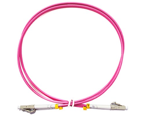 [Cabeus Патч-корды волоконно-оптические, пигтейлы] CABEUS FOP-50-OM4-LC-LC-1M ШНУР ОПТИЧЕСКИЙ DUPLEX LC-LC 50/125 MM OM4 1М LSZH