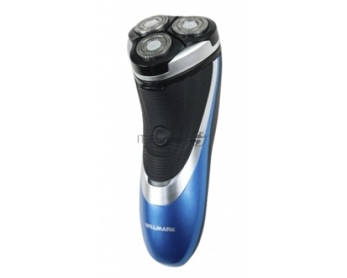 Бритва Willmark WFS-519 (NI-CD 1200 мАч, авт раб 45 м, щетка, чехол, заряд 8 ч, част 3100 об/мин) (Синий)