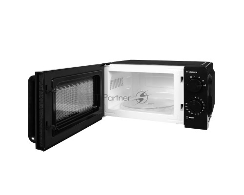 Микроволновая печь Hyundai HYM-M2039 черный, 20 л, 700 Вт, переключатели - поворотный механизм
