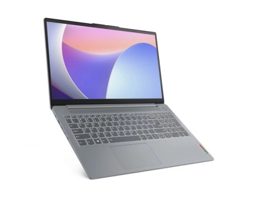 [Ноутбук] Lenovo IdeaPad Slim 3 15AMN8 [82XQ00B5PS] (КЛАВ.РУС.ГРАВ.) Grey 15.6