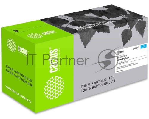 Картридж лазерный Cactus CS-TN221C голубой (21000стр.) для Konica Minolta bizhub C227/C287