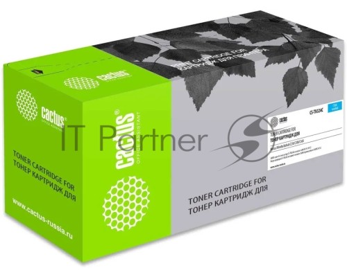 Картридж лазерный Cactus CS-TN324C голубой (26000стр.) для Konica Minolta bizhub C258/C308/C368