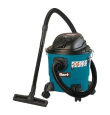 Bort Пылесос для сухой и влажной уборки  BSS-1215-P [93417432] { 1200 Вт, вместимость 15 л, 67 л/сек, 6,2 кг, набор аксессуаров 8 шт }