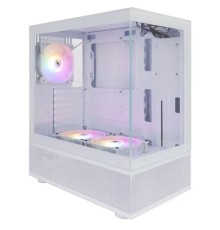 1STPLAYER MIKU Mi7-A White / ATX / 3x120mm LED fans / Mi7-A-WH-2F1R-W-1F1-W