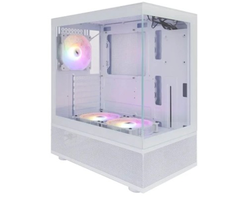 [Корпус] 1STPLAYER MIKU Mi7-A White / ATX / 3x120mm LED fans / Mi7-A-WH-2F1R-W-1F1-W